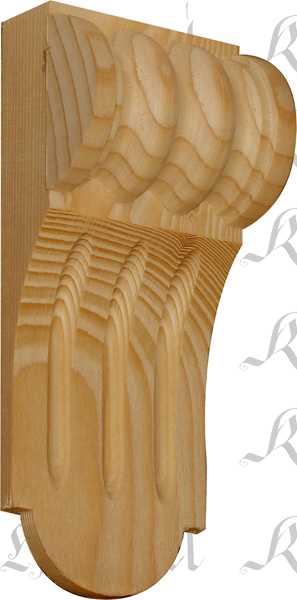 Holzapplikation antikes, Fichte. Kapitell Holz, Holzzierteil antik, Holzkapitell, Kapitelle Holz